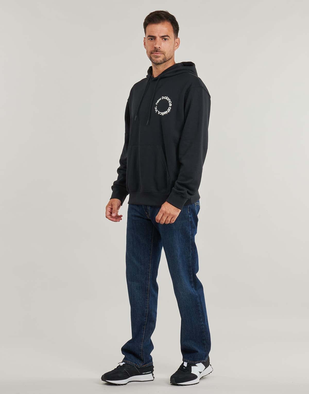 Men's Sweatshirts New Balance Black