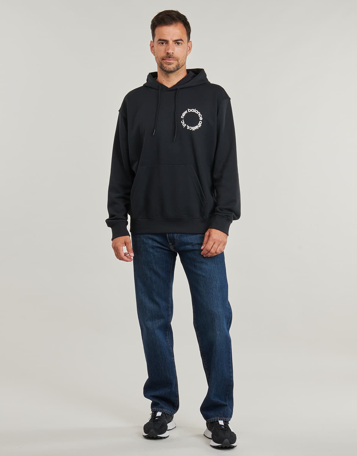 Men's Sweatshirts New Balance Black