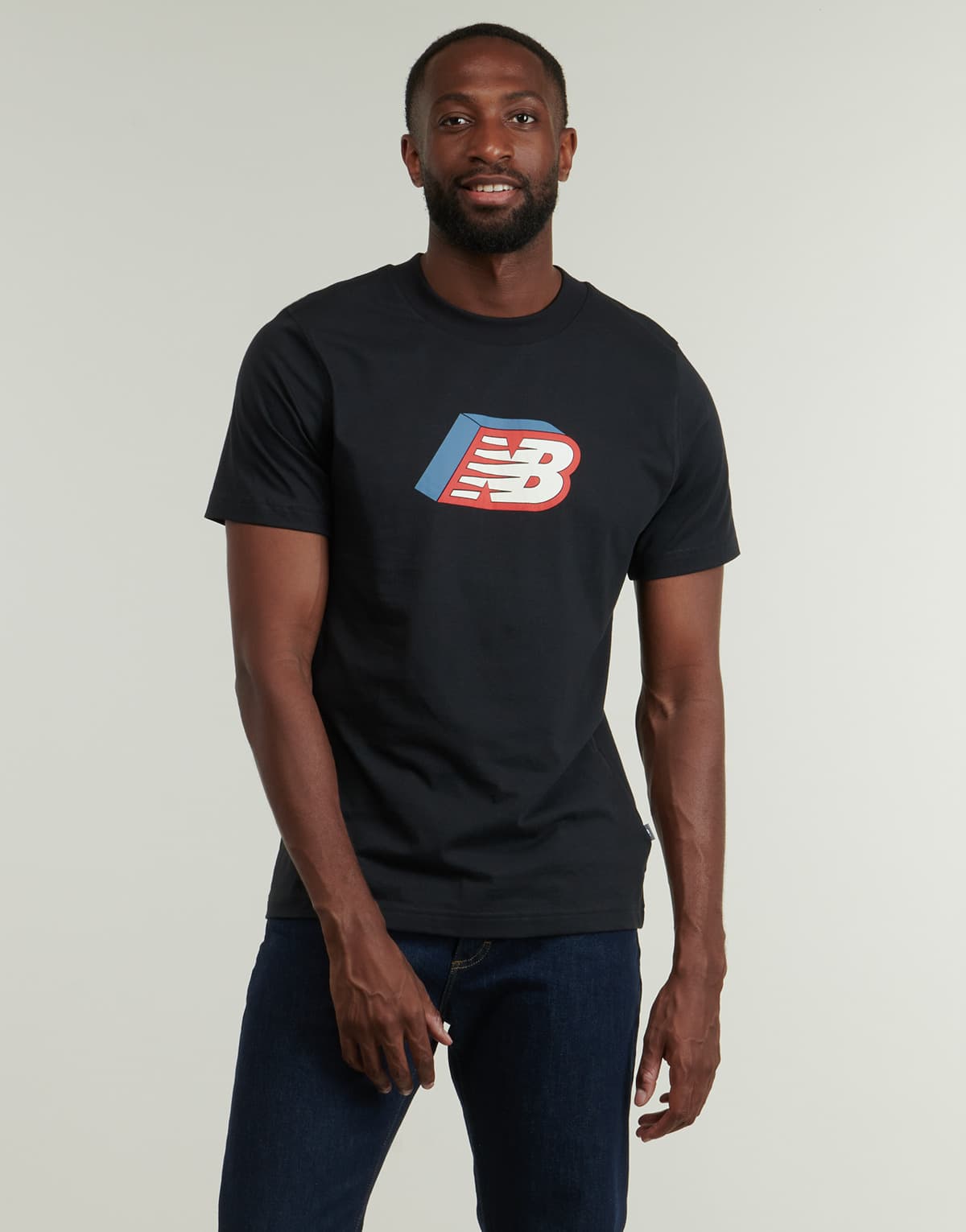 Men's T-Shirts New Balance Black