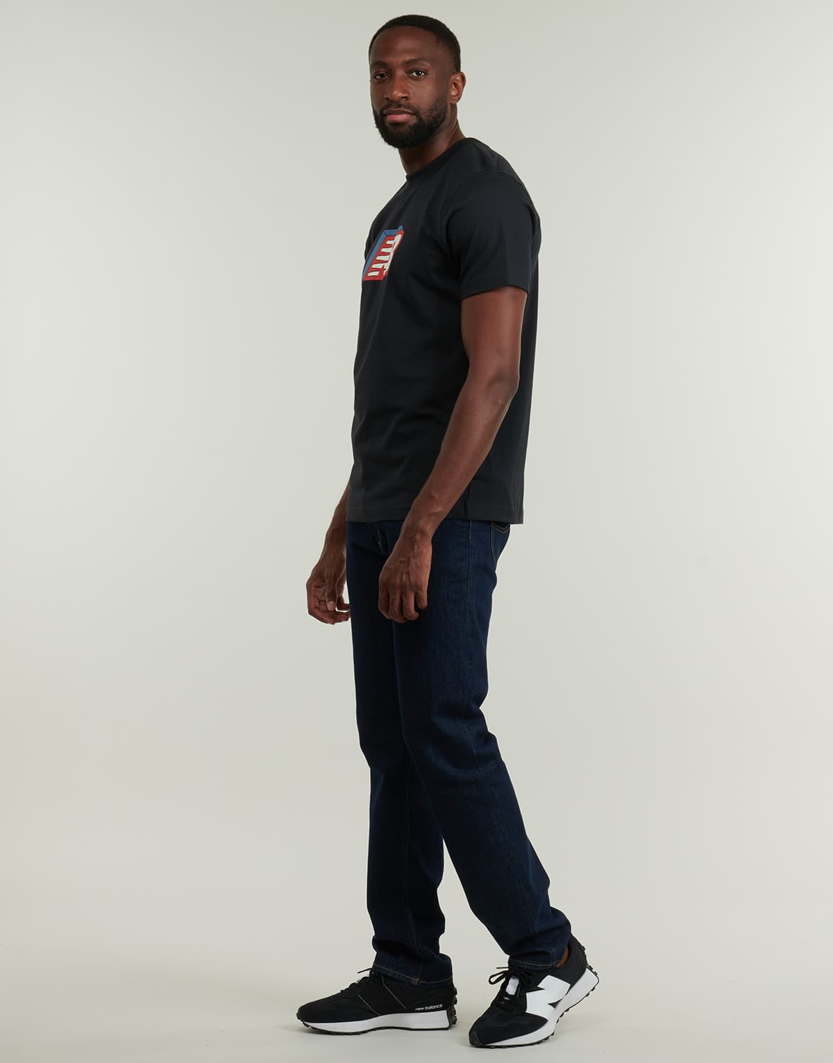 Men's T-Shirts New Balance Black