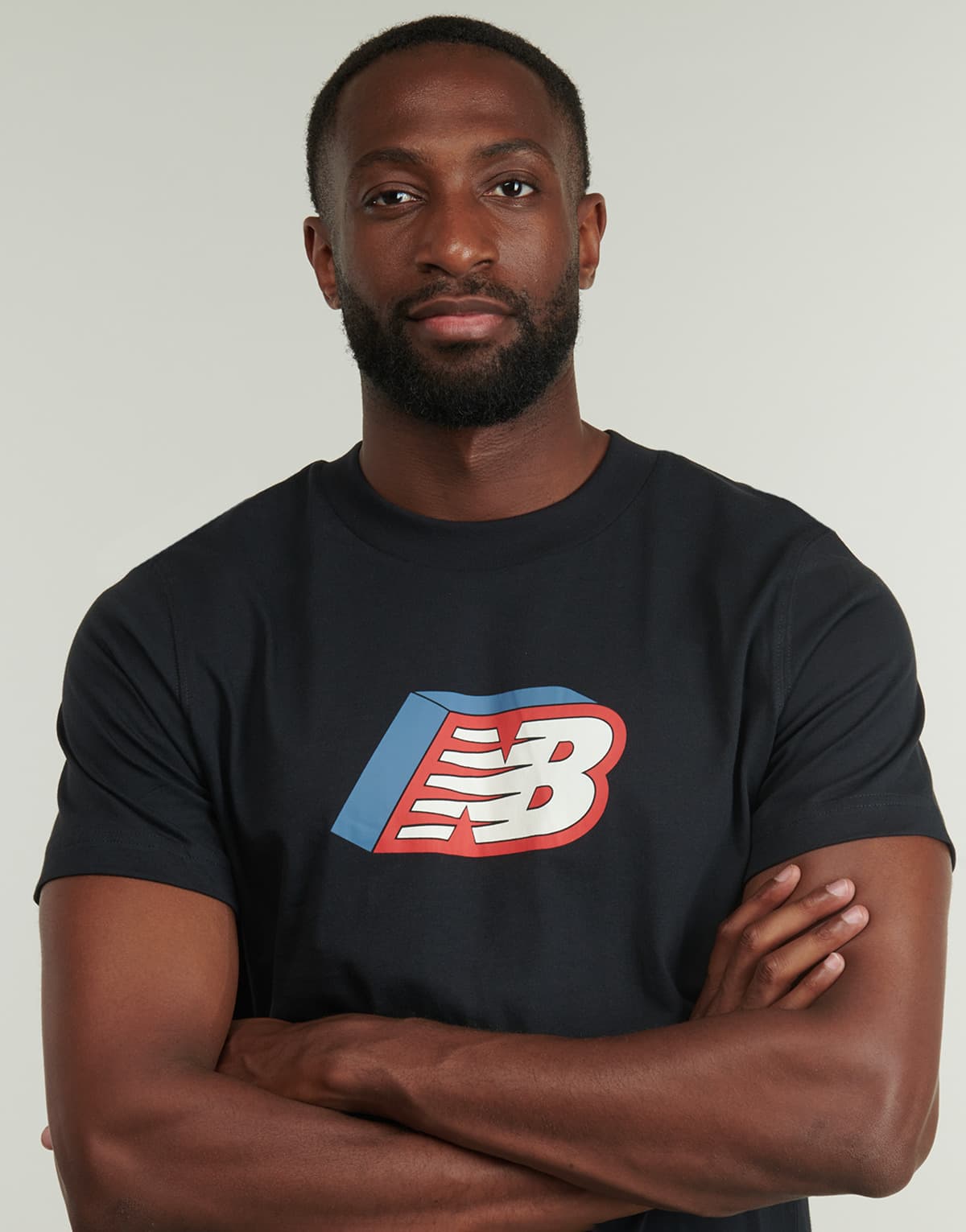 Men's T-Shirts New Balance Black