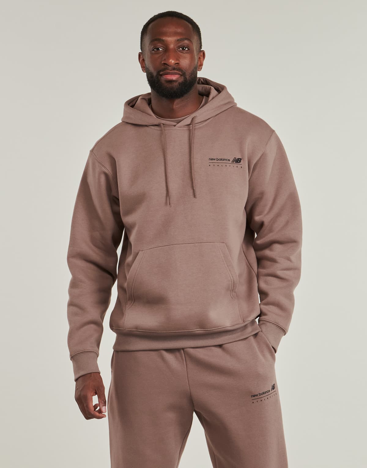 Men's Sweatshirts New Balance Brown