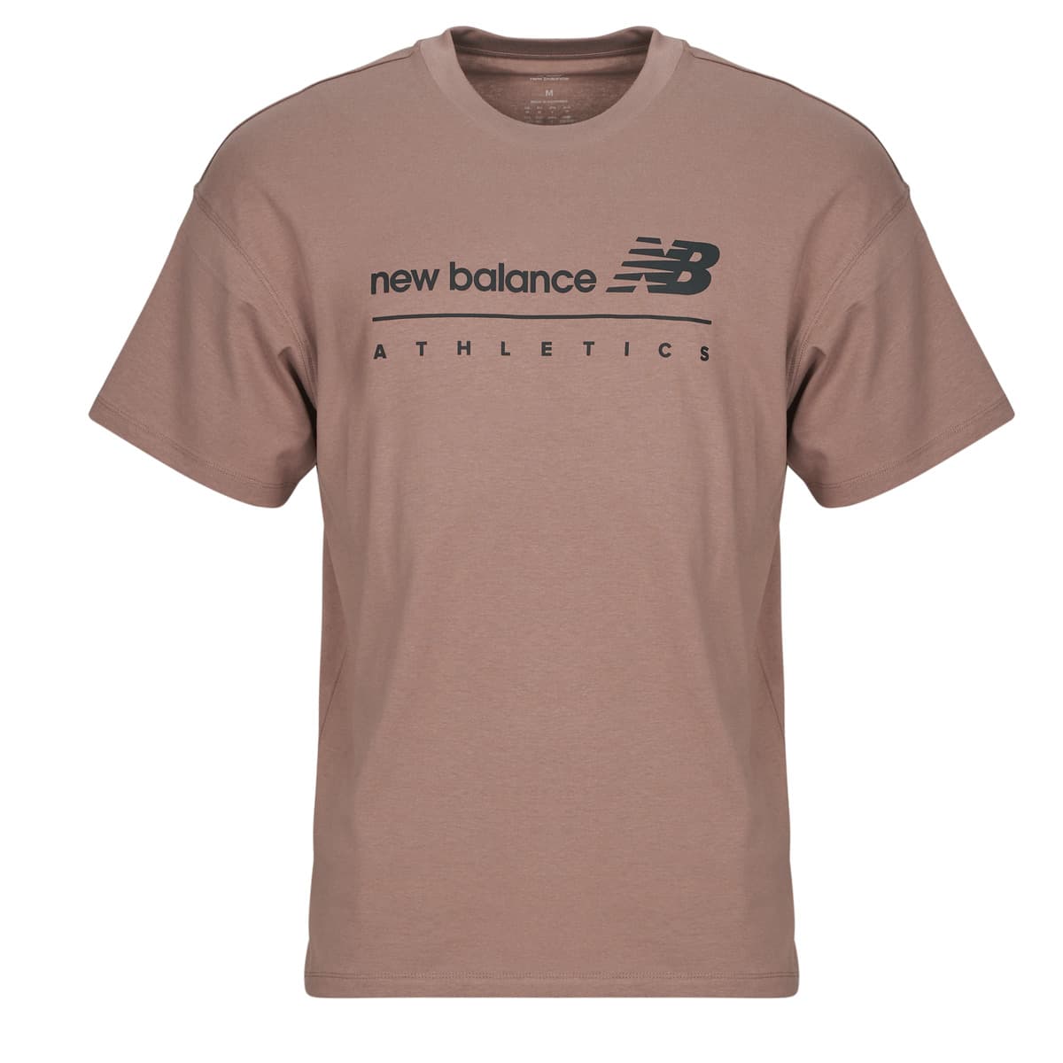 Men's T-Shirts New Balance Brown