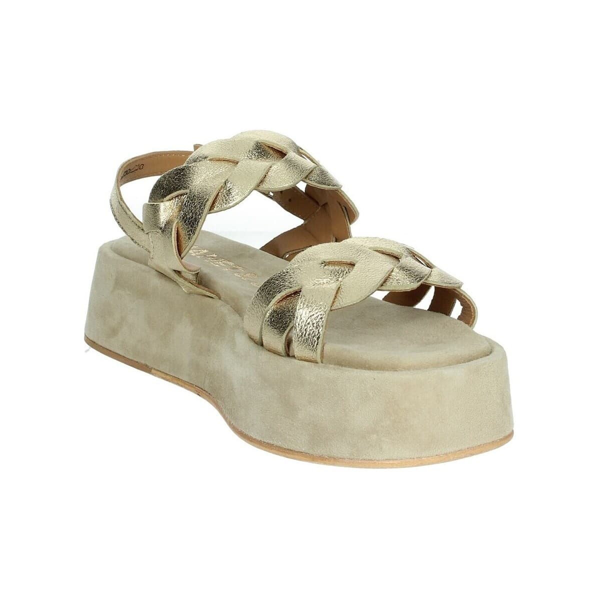 Women's Platforms Janet&Janet Gold