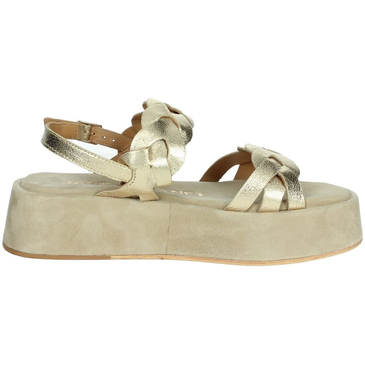 Women's Platforms Janet&Janet Gold