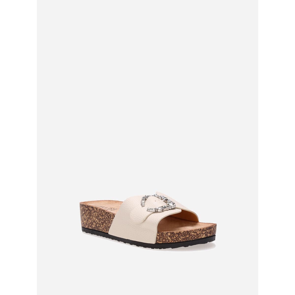 Women's Flip Flops La Modeuse Beige