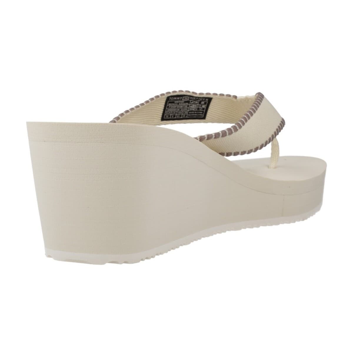 Women's Flip Flops Tommy Hilfiger Beige