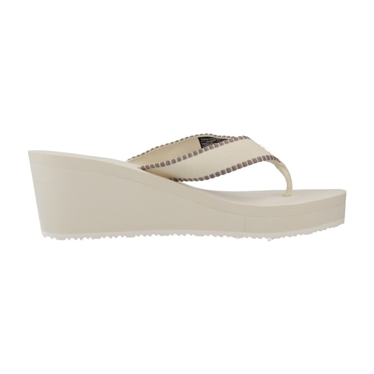Women's Flip Flops Tommy Hilfiger Beige