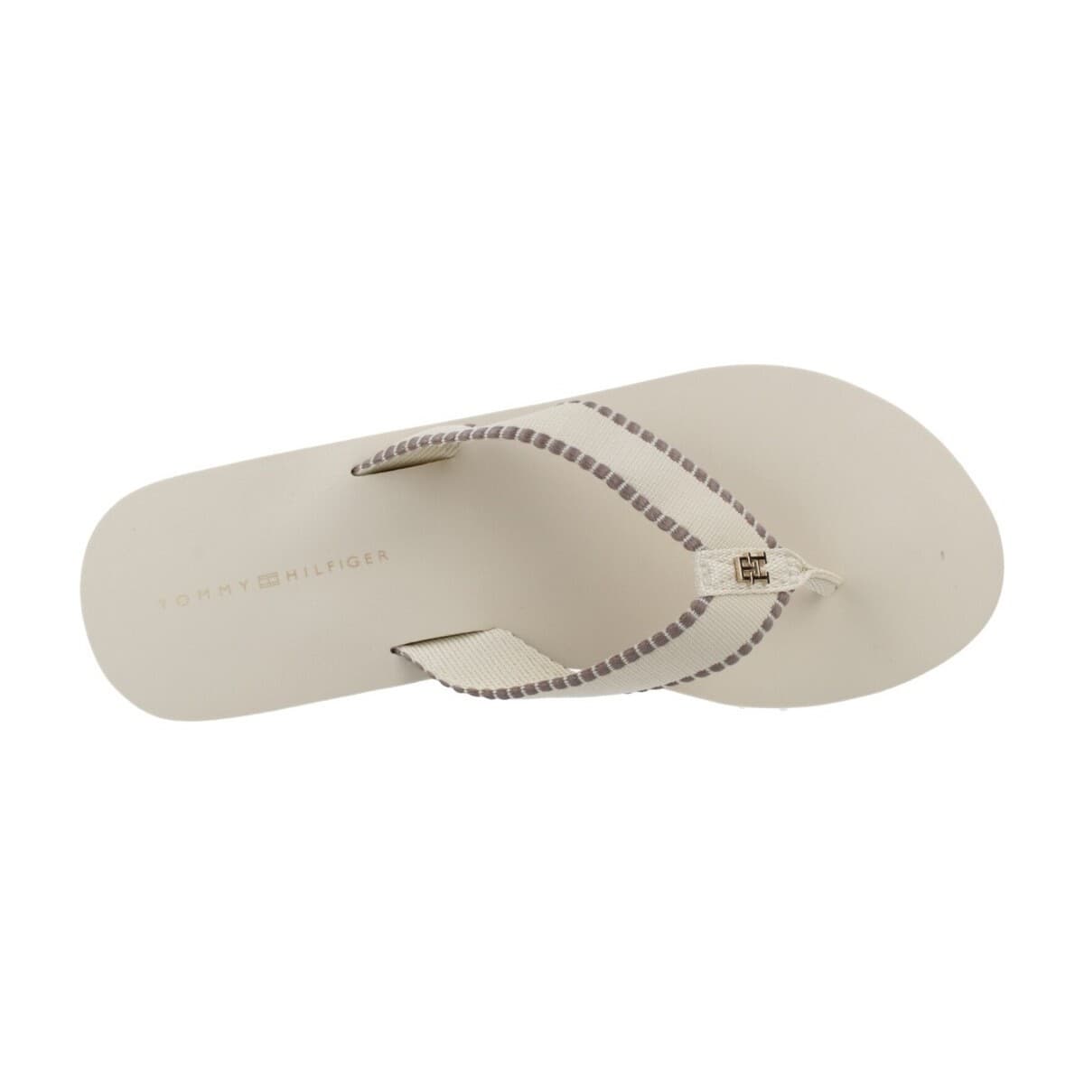 Women's Flip Flops Tommy Hilfiger Beige