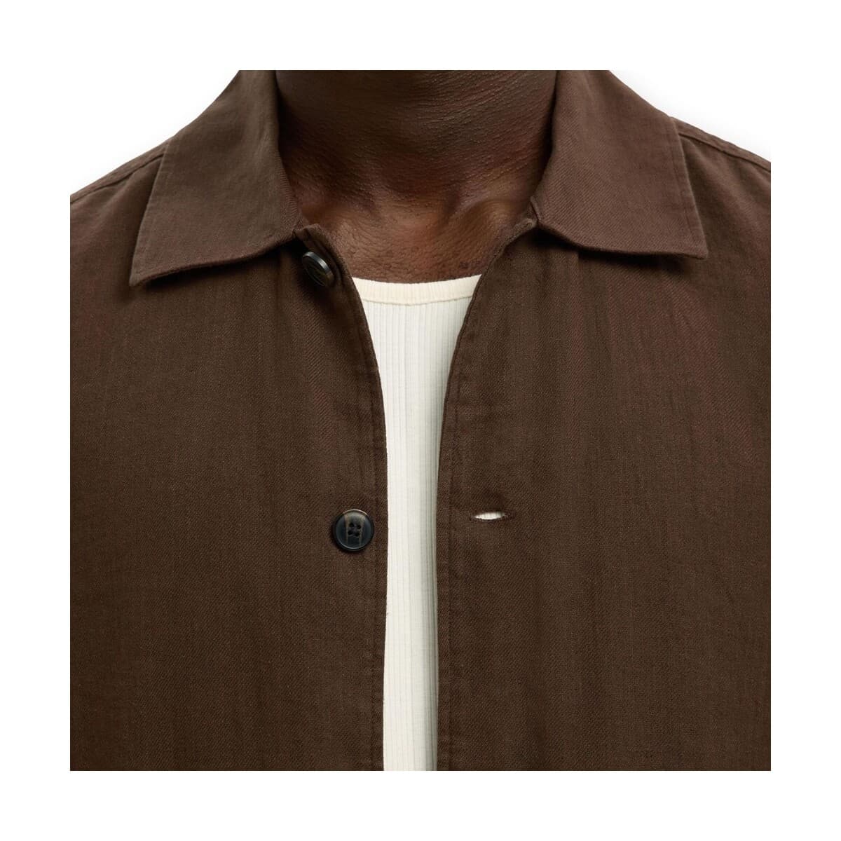Men's Shirts Selected Brown