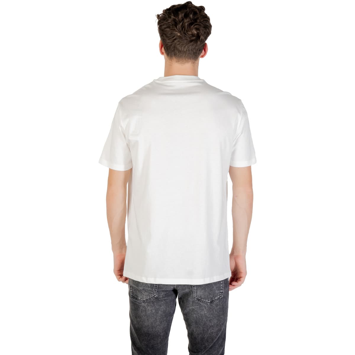 Men's Polo Shirts EAX White