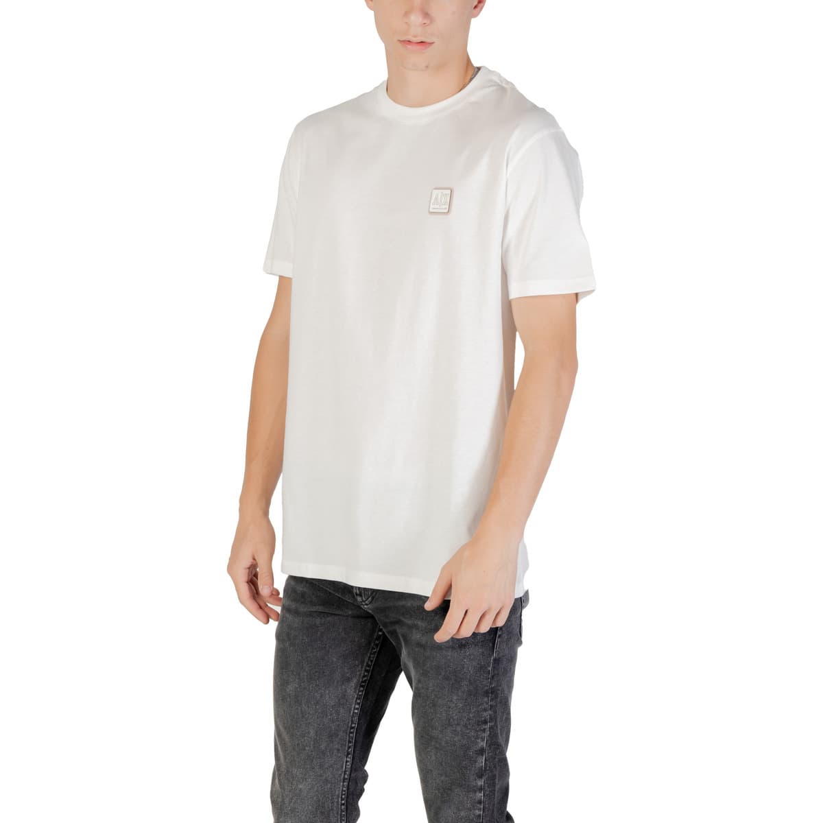 Men's Polo Shirts EAX White