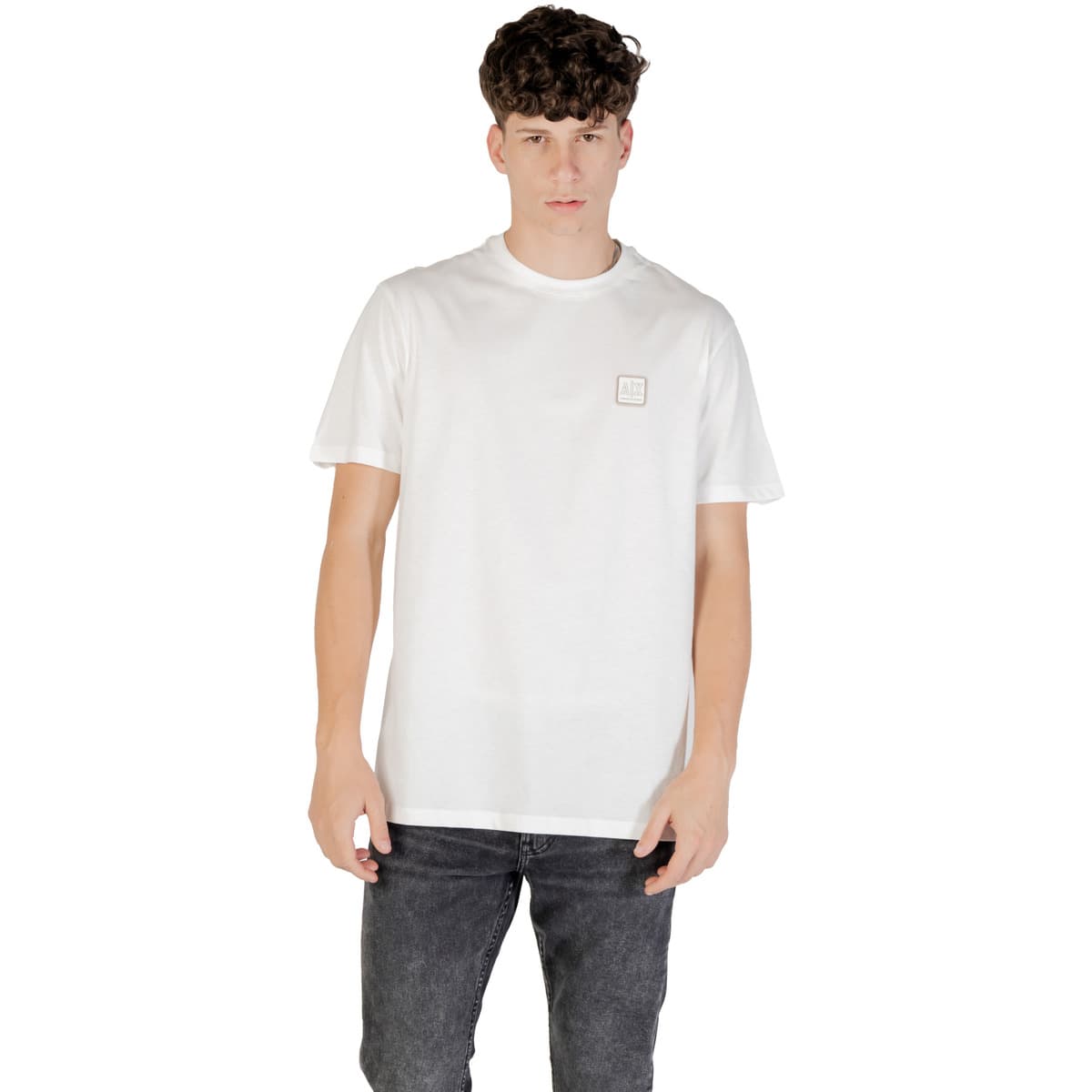 Men's Polo Shirts EAX White