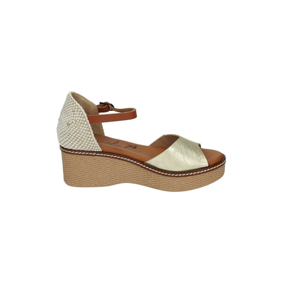 Women's Platforms Sandali Gold