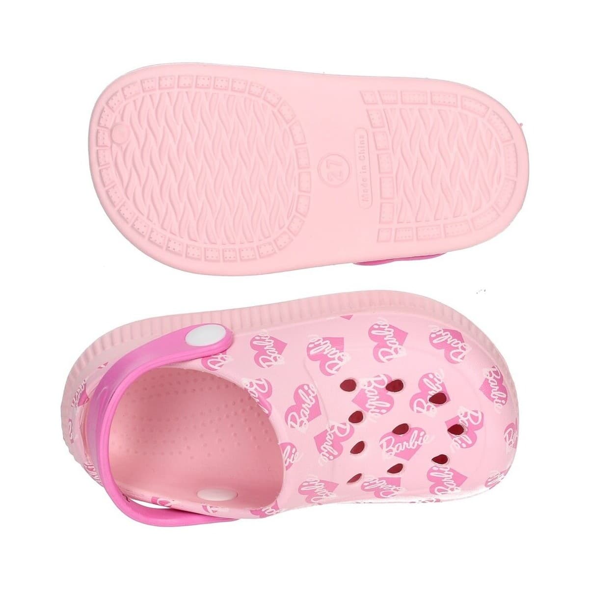 Girls' Flip Flops Dessins Animés Pink