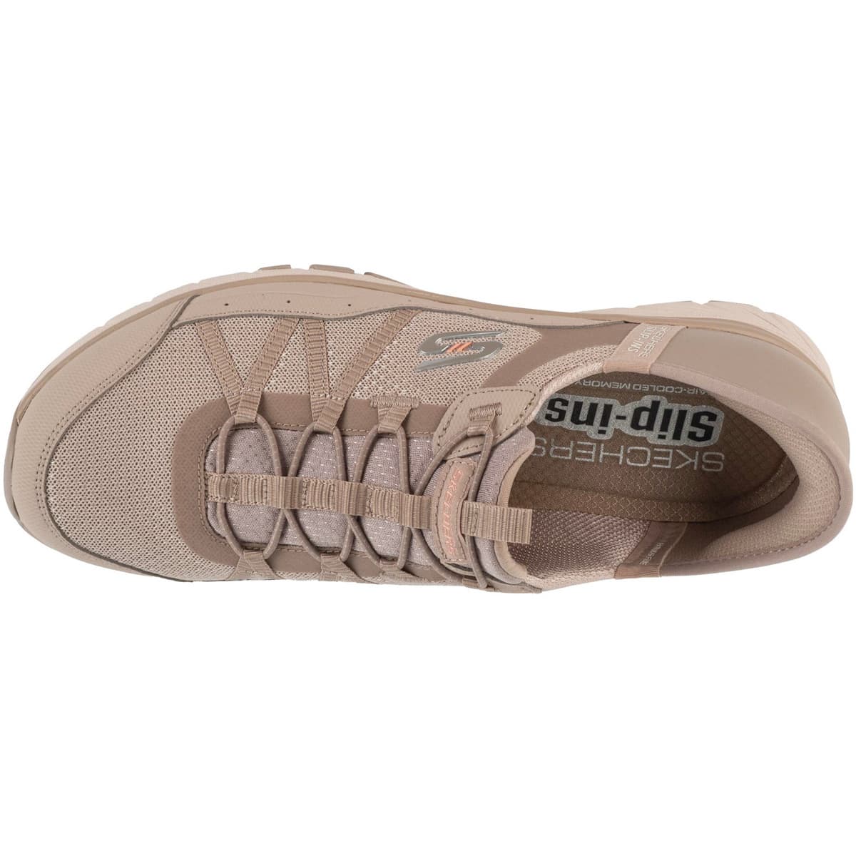 Women's Sports Shoes Skechers Beige