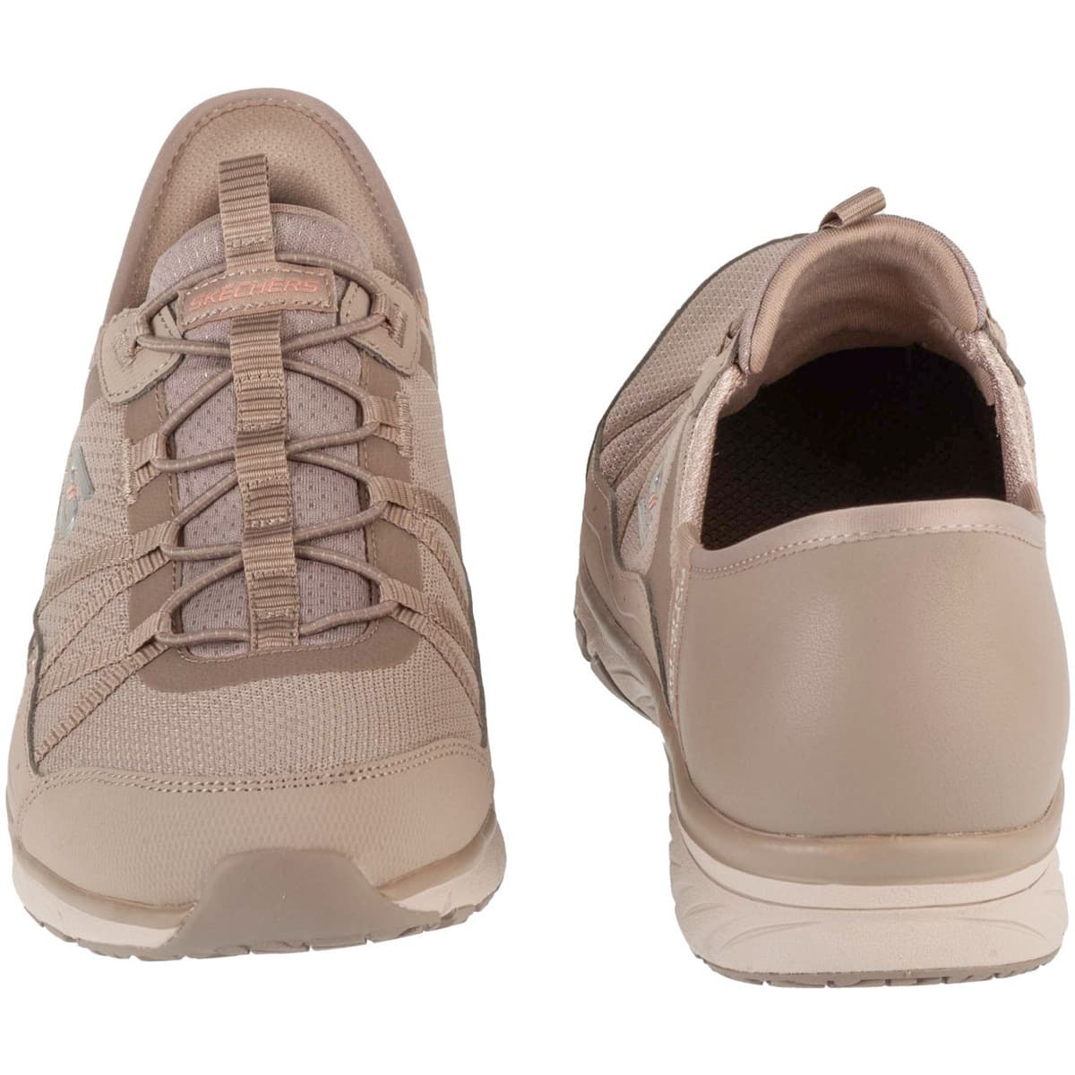 Women's Sports Shoes Skechers Beige