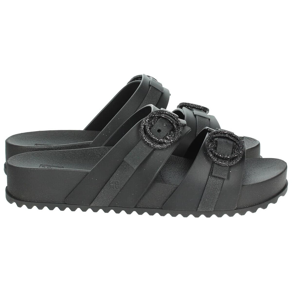 Women's Flip Flops Zaxy Black