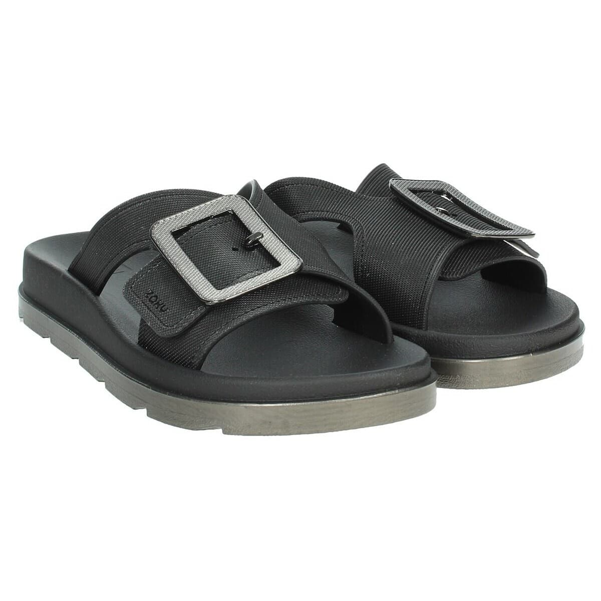 Women's Flip Flops Zaxy Black