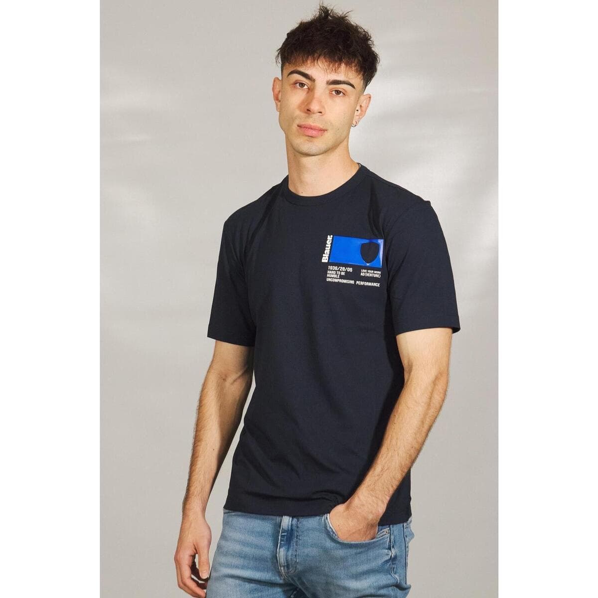 Men's T-Shirts Blauer Blue