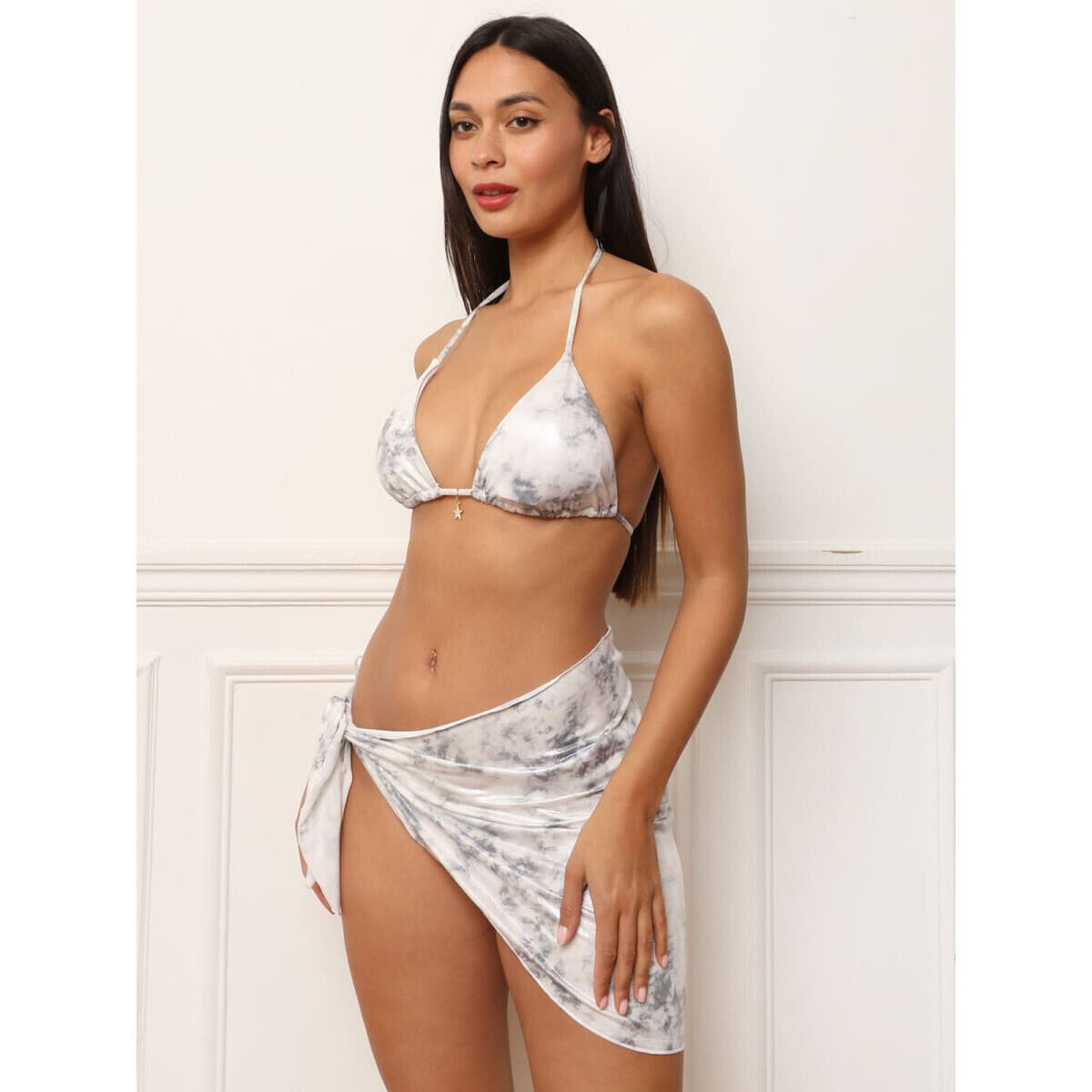 Women's Swimwear La Modeuse Gray