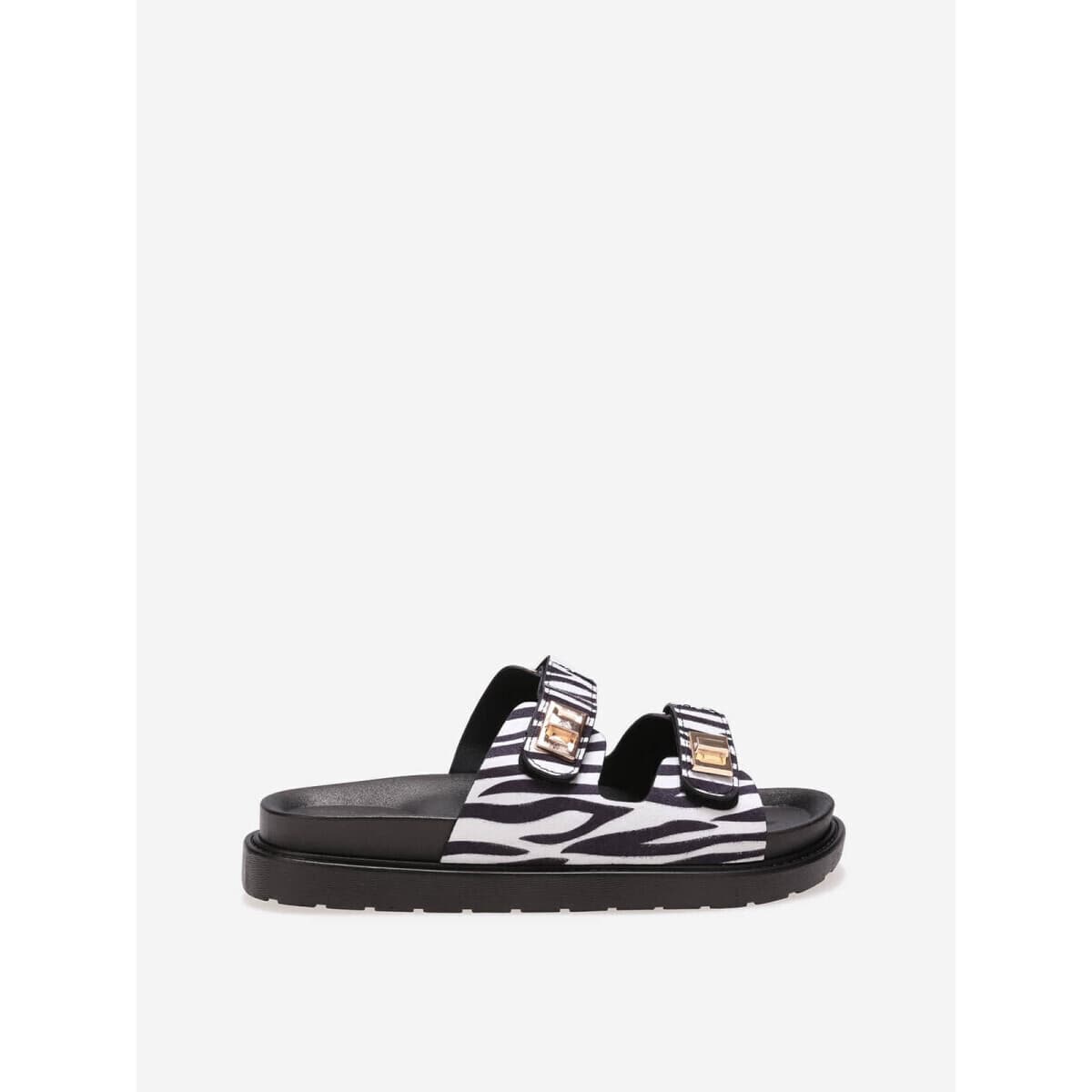 Women's Flip Flops La Modeuse Black