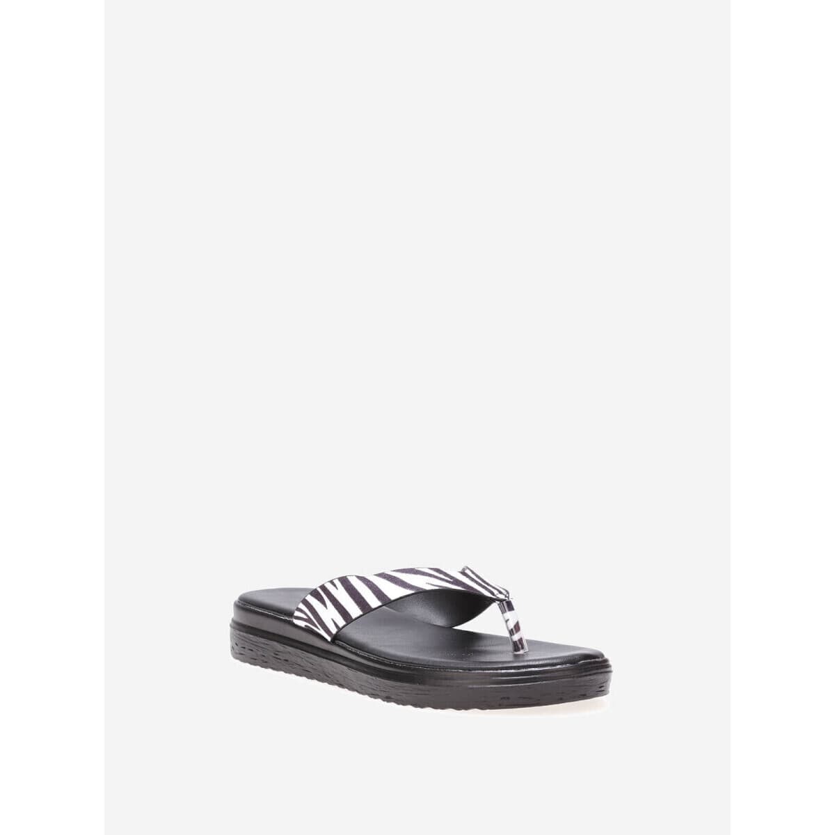 Women's Flip Flops La Modeuse Black