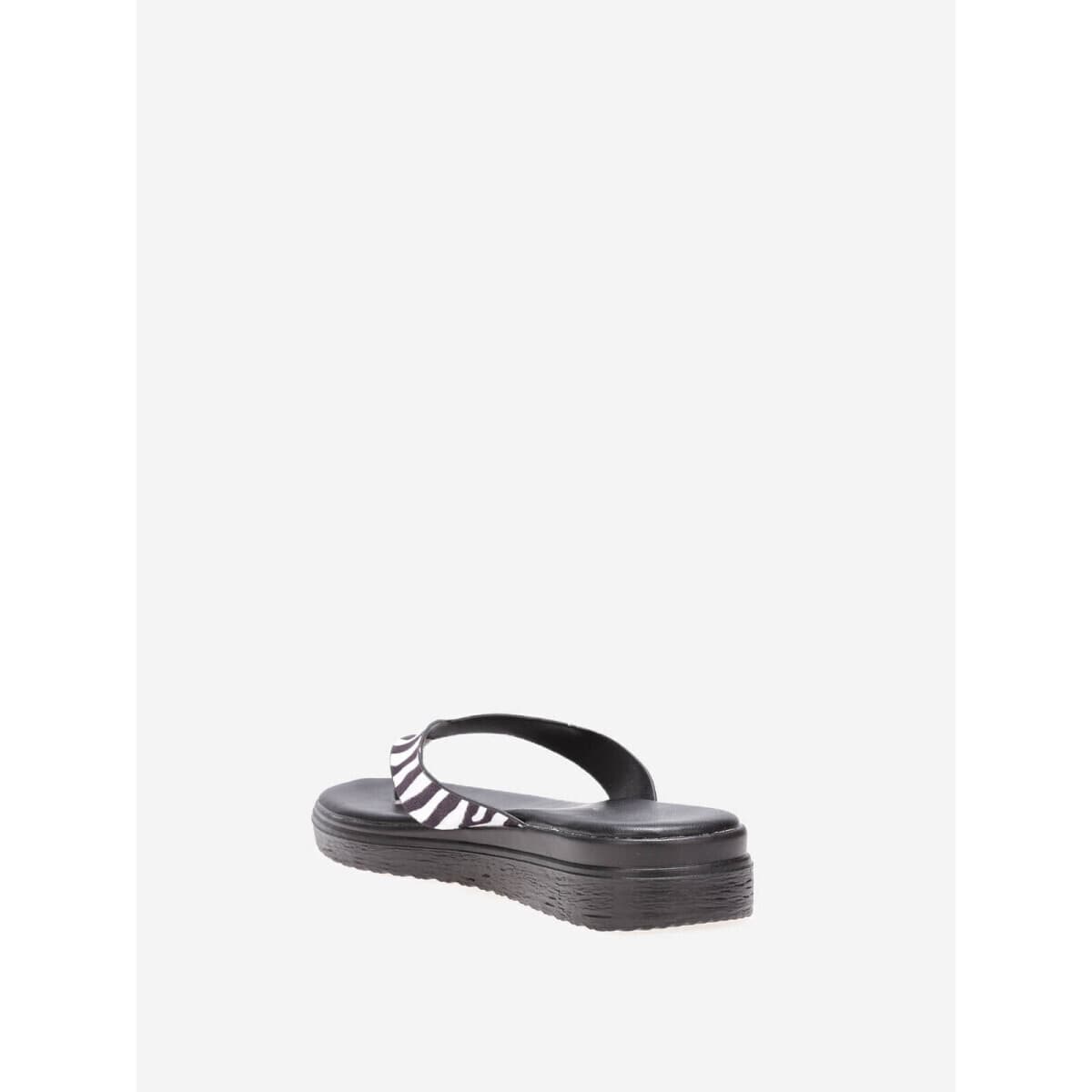 Women's Flip Flops La Modeuse Black