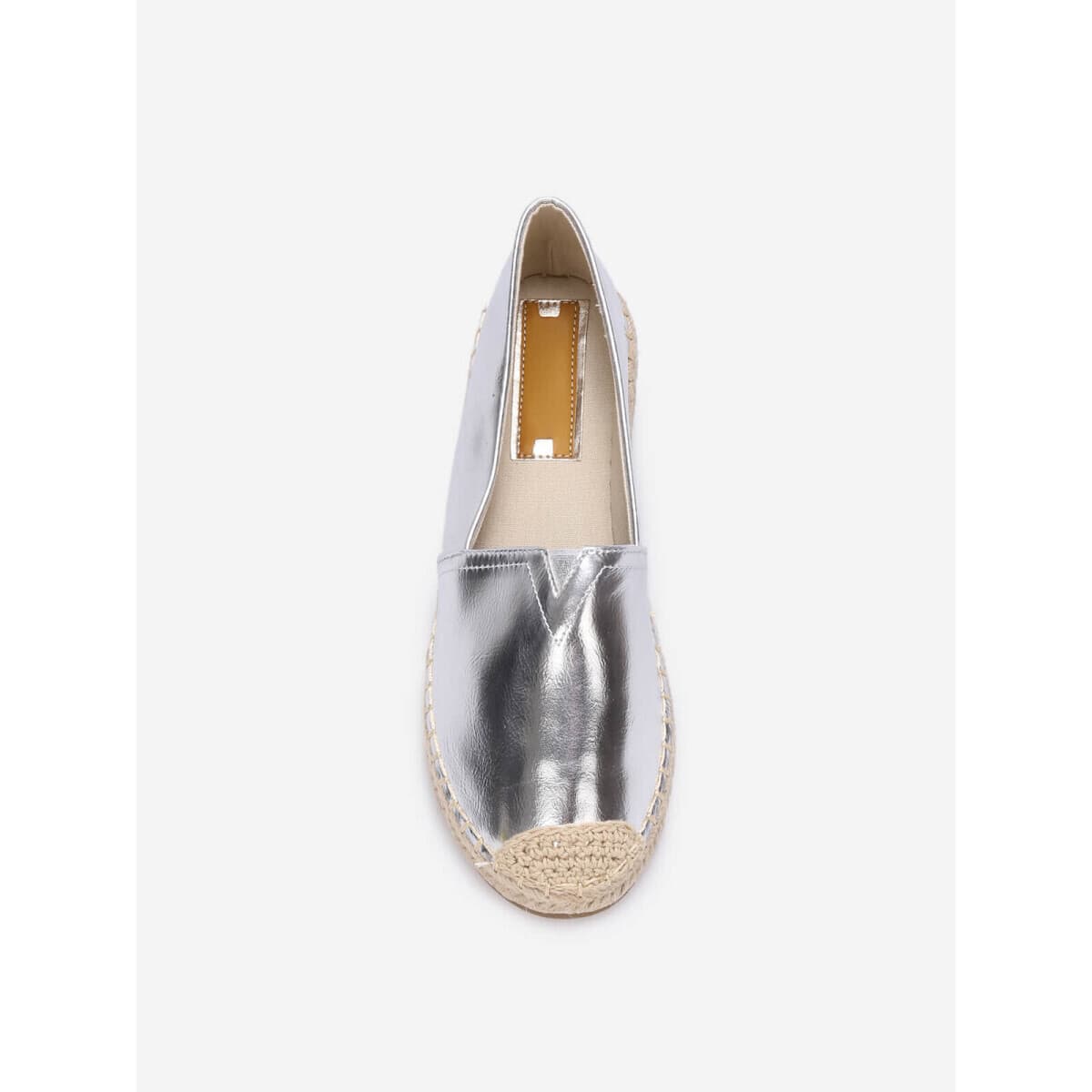 Women's Espadrilles La Modeuse Silver