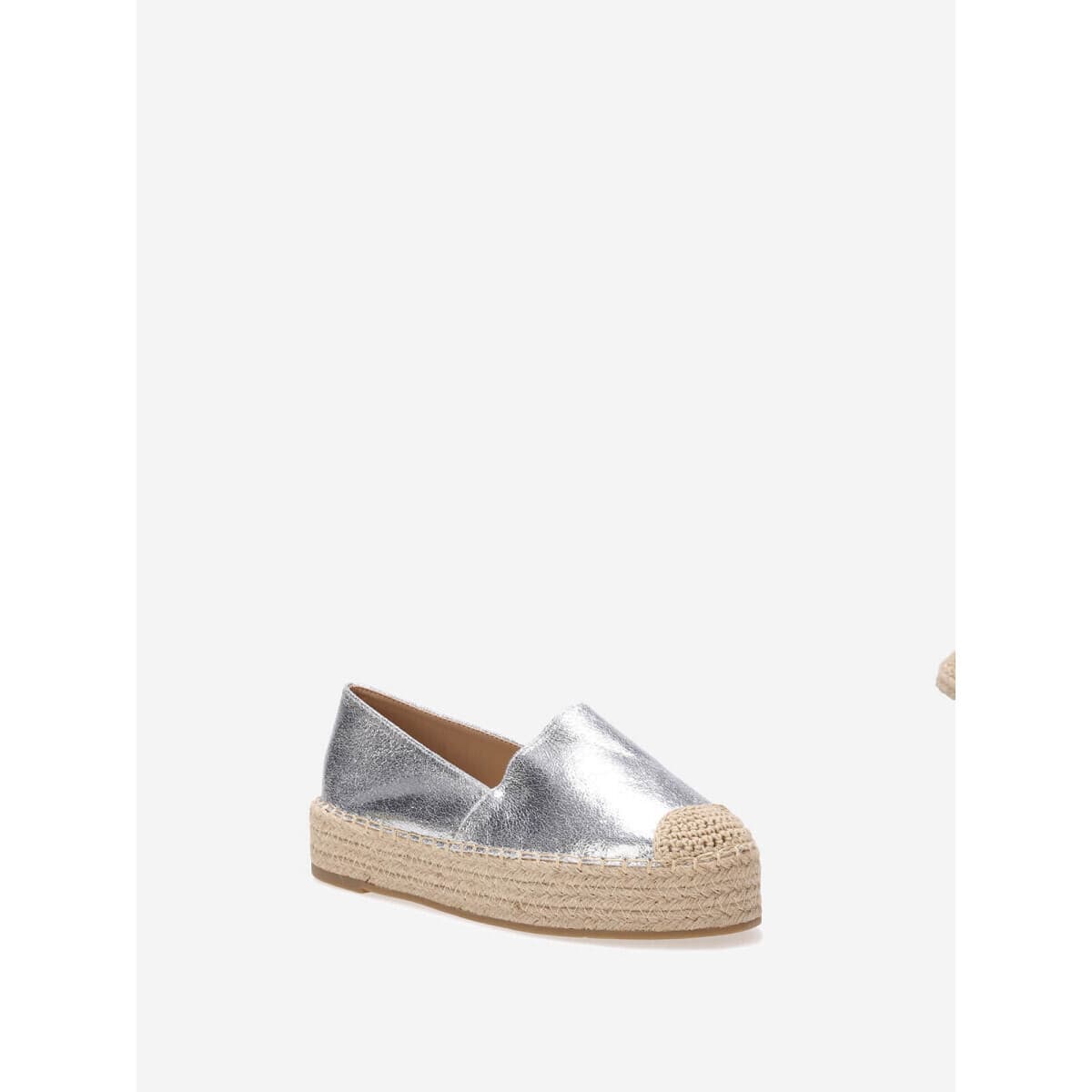 Women's Espadrilles La Modeuse Silver