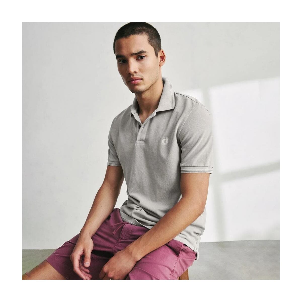 Men's T-Shirts Ecoalf Gray