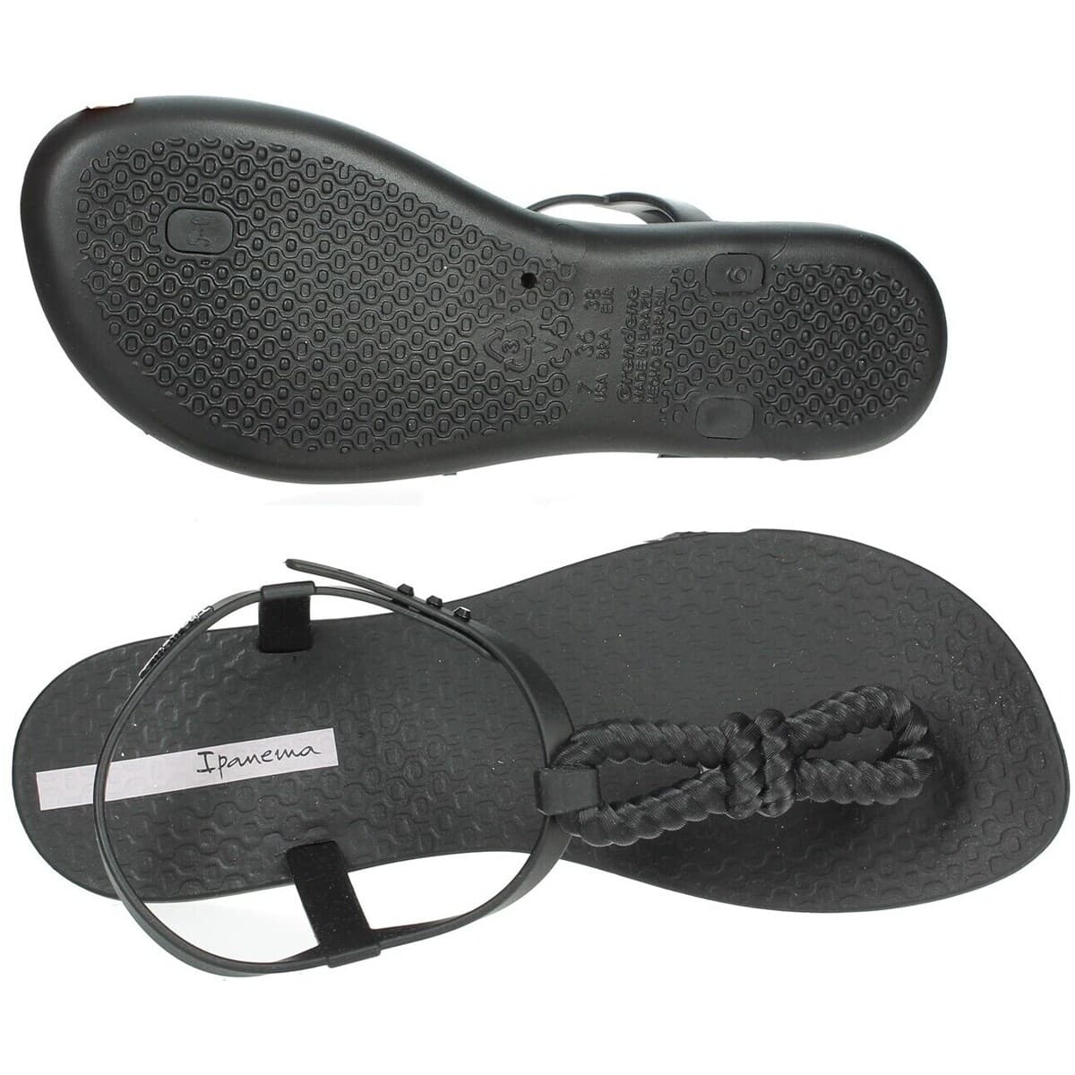Women's Flip Flops Ipanema Black