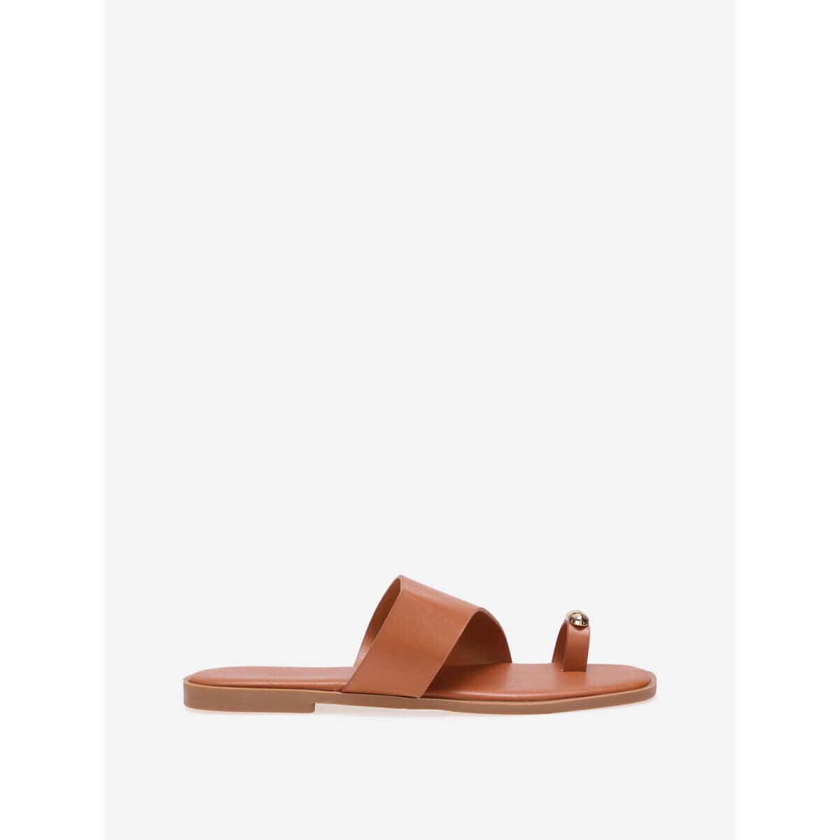 Women's Flip Flops La Modeuse Brown