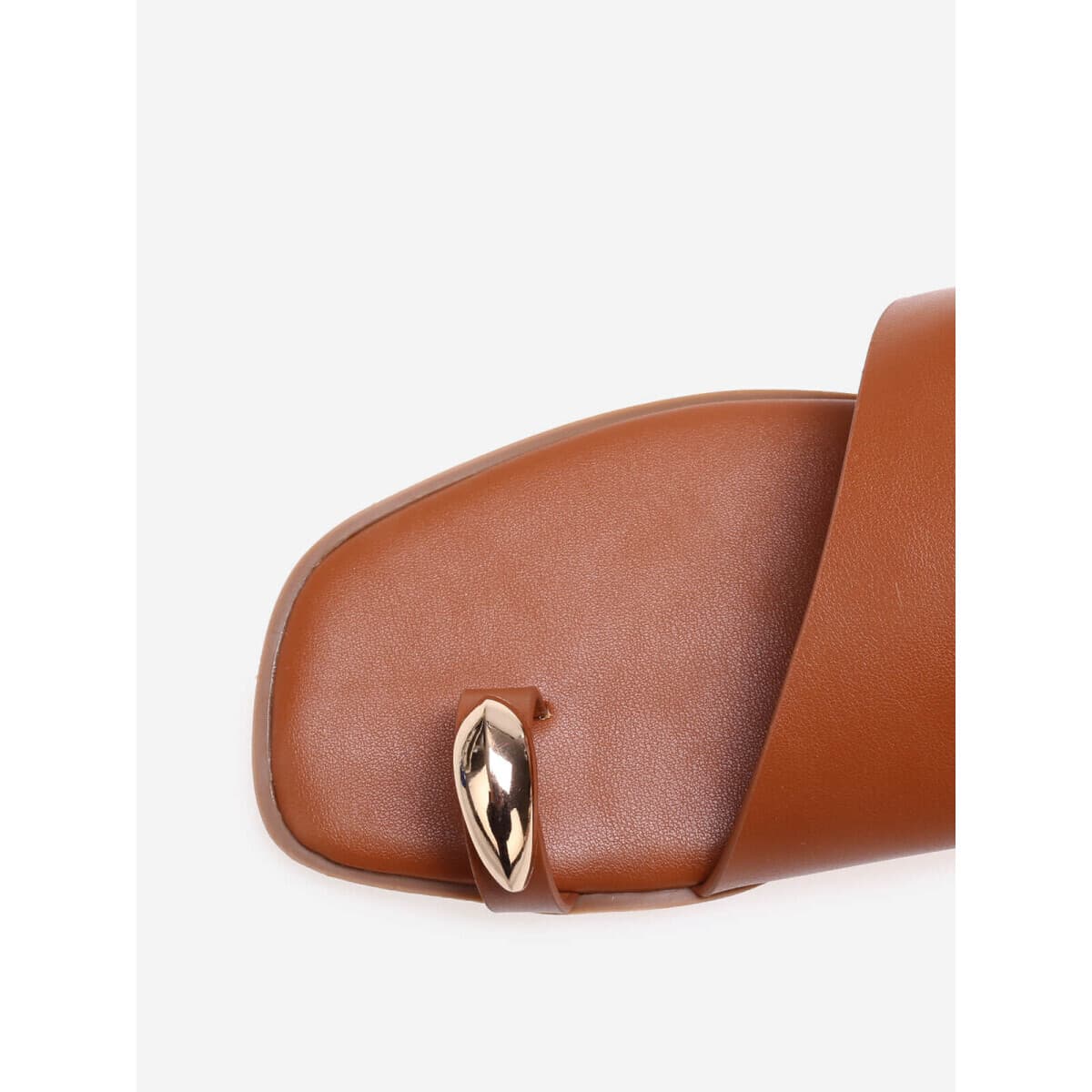 Women's Flip Flops La Modeuse Brown