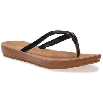 Women's Flip Flops La Modeuse Black