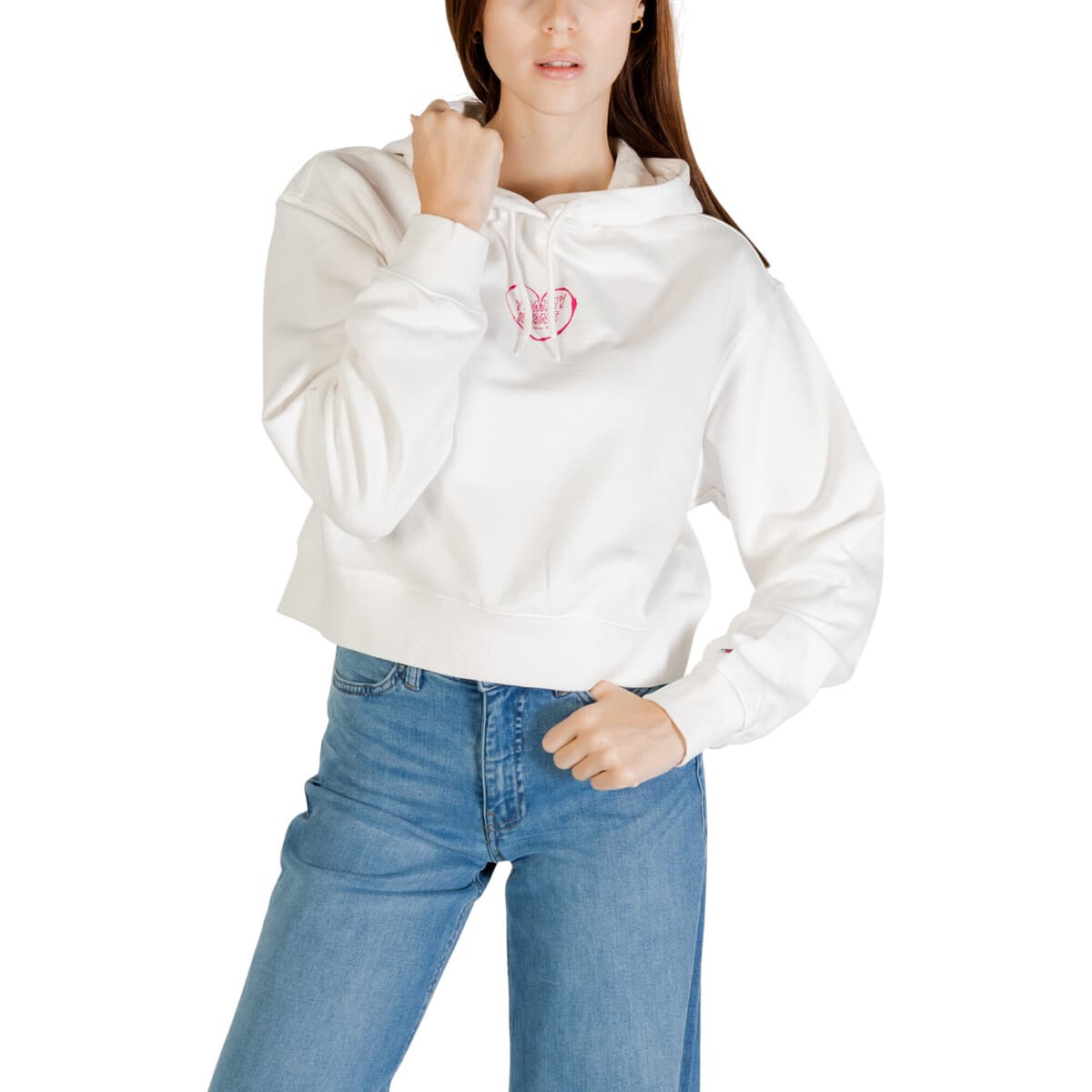 Women's Sweatshirts Tommy Hilfiger White
