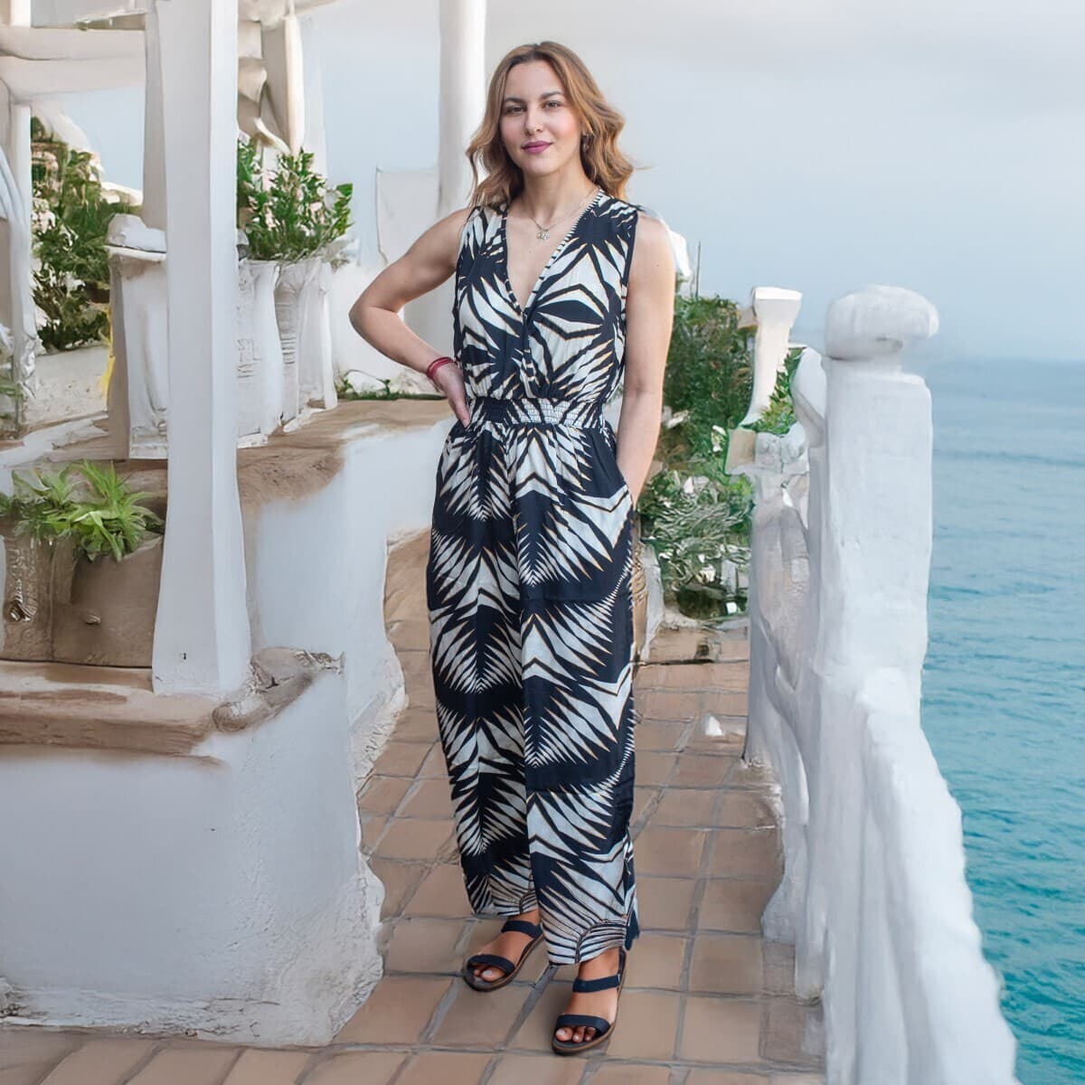 Women's Jumpsuits Isla Bonita By Sigris White