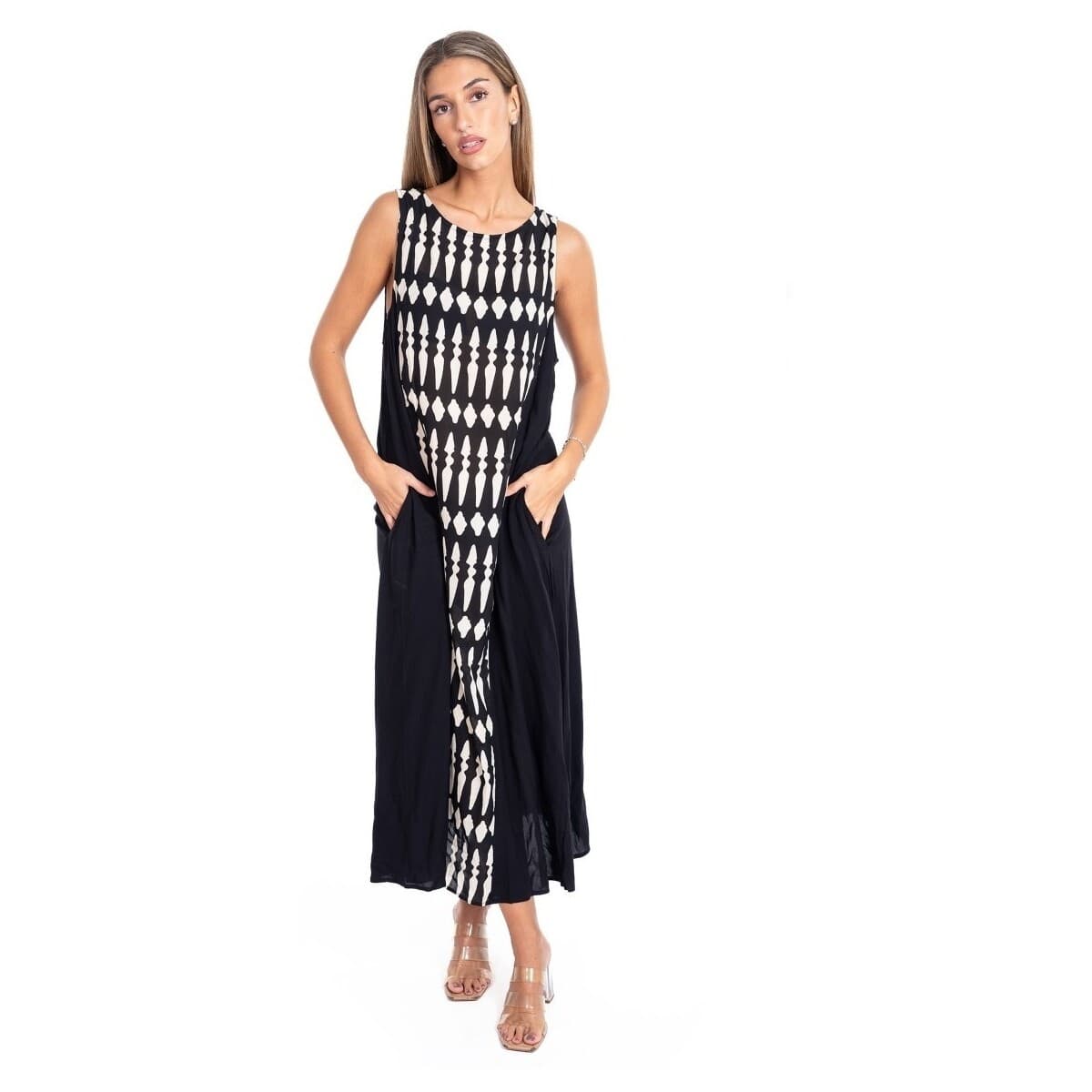 Μακριά Φορέματα Isla Bonita By Sigris Μακρύ Μίντι Φόρεμα