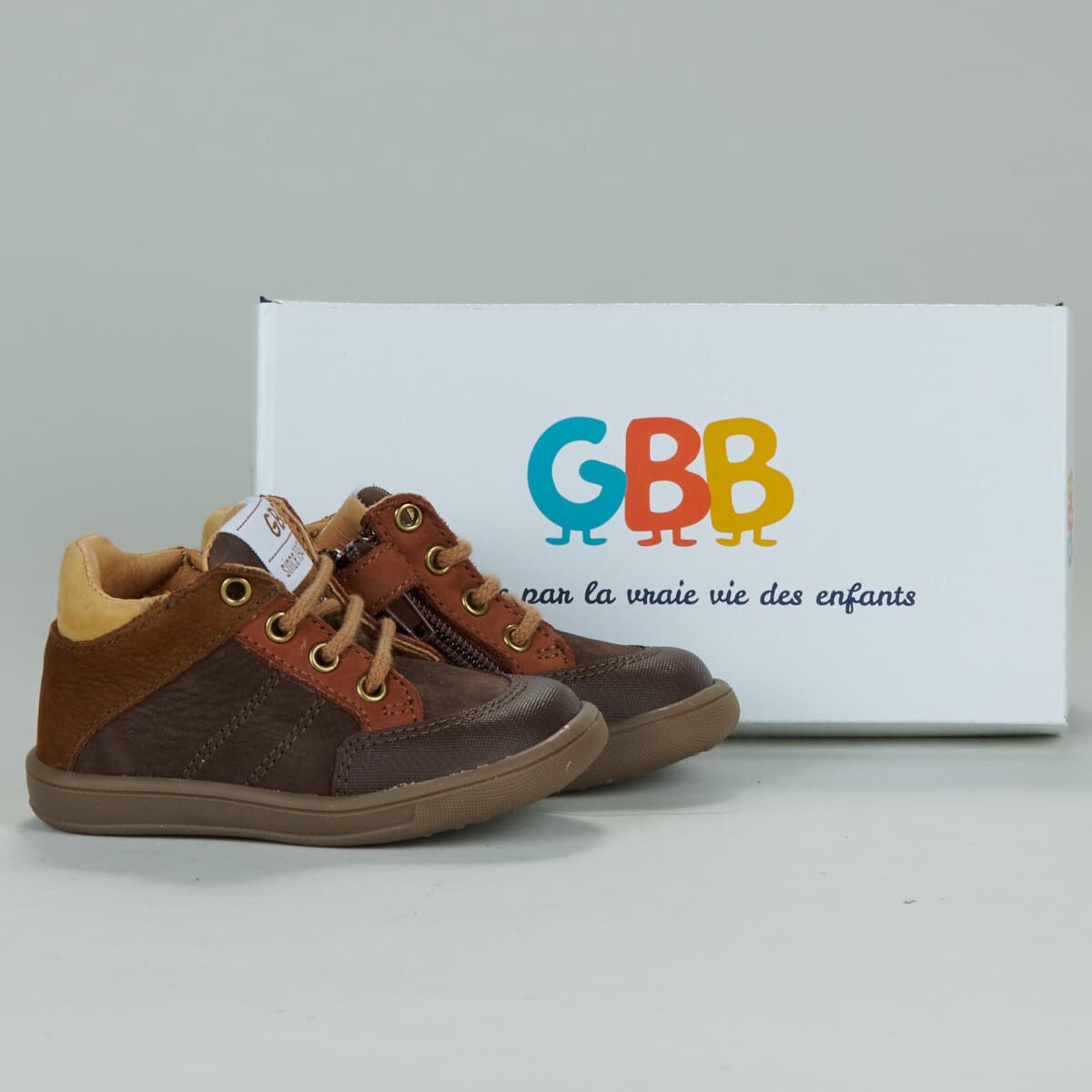 Boys' Sneakers GBB Brown