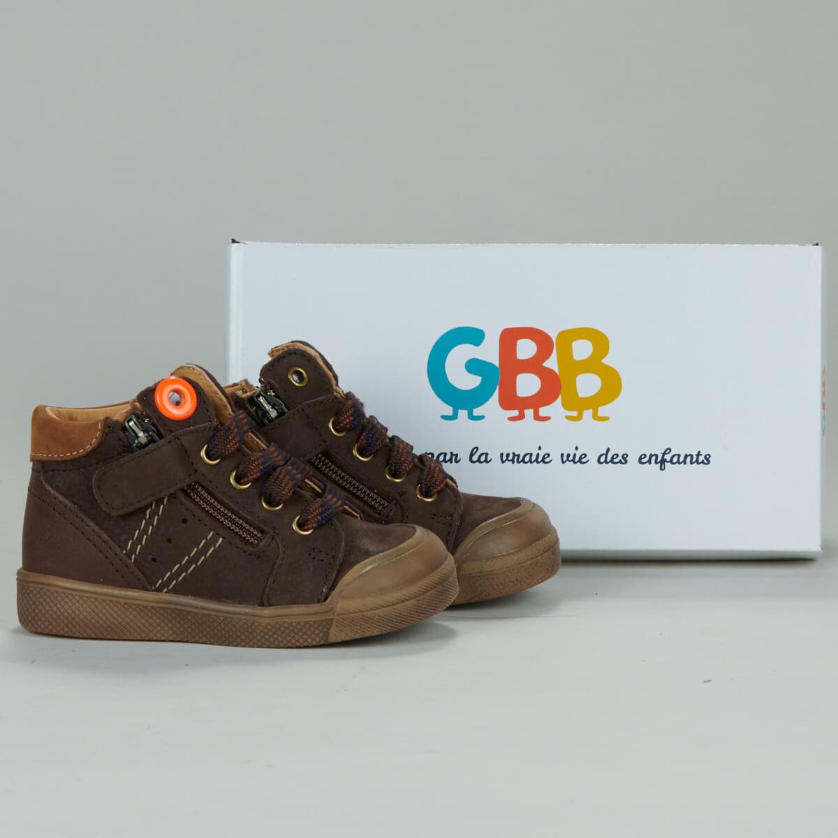 Boys' Sneakers GBB Brown