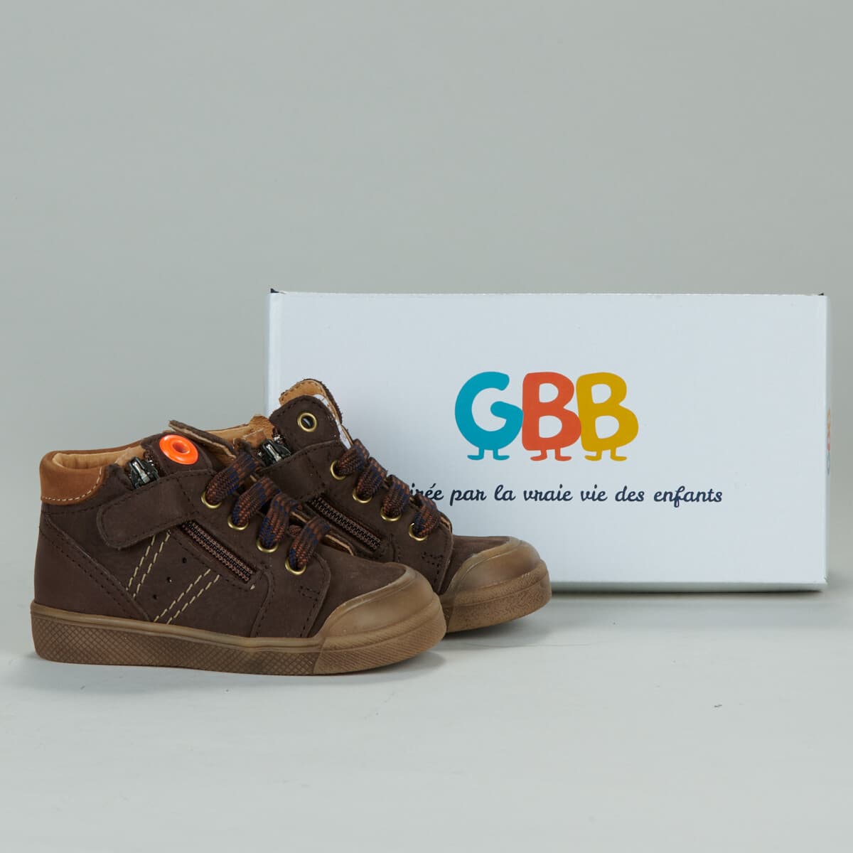 Boys' Sneakers GBB Brown