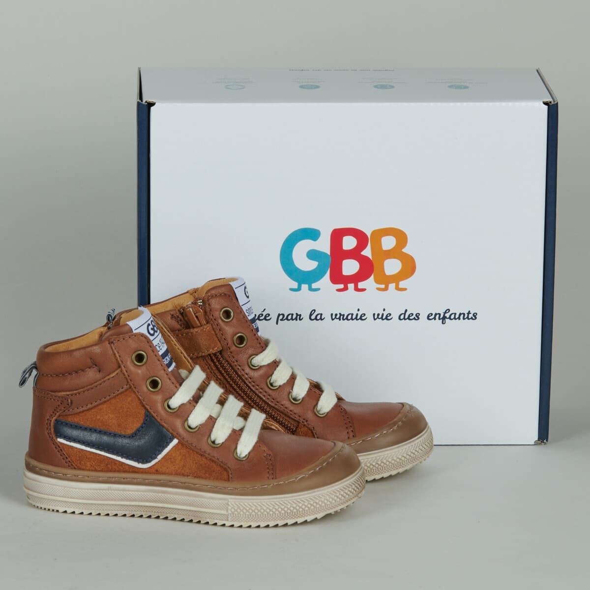 Boys' Sneakers GBB Brown