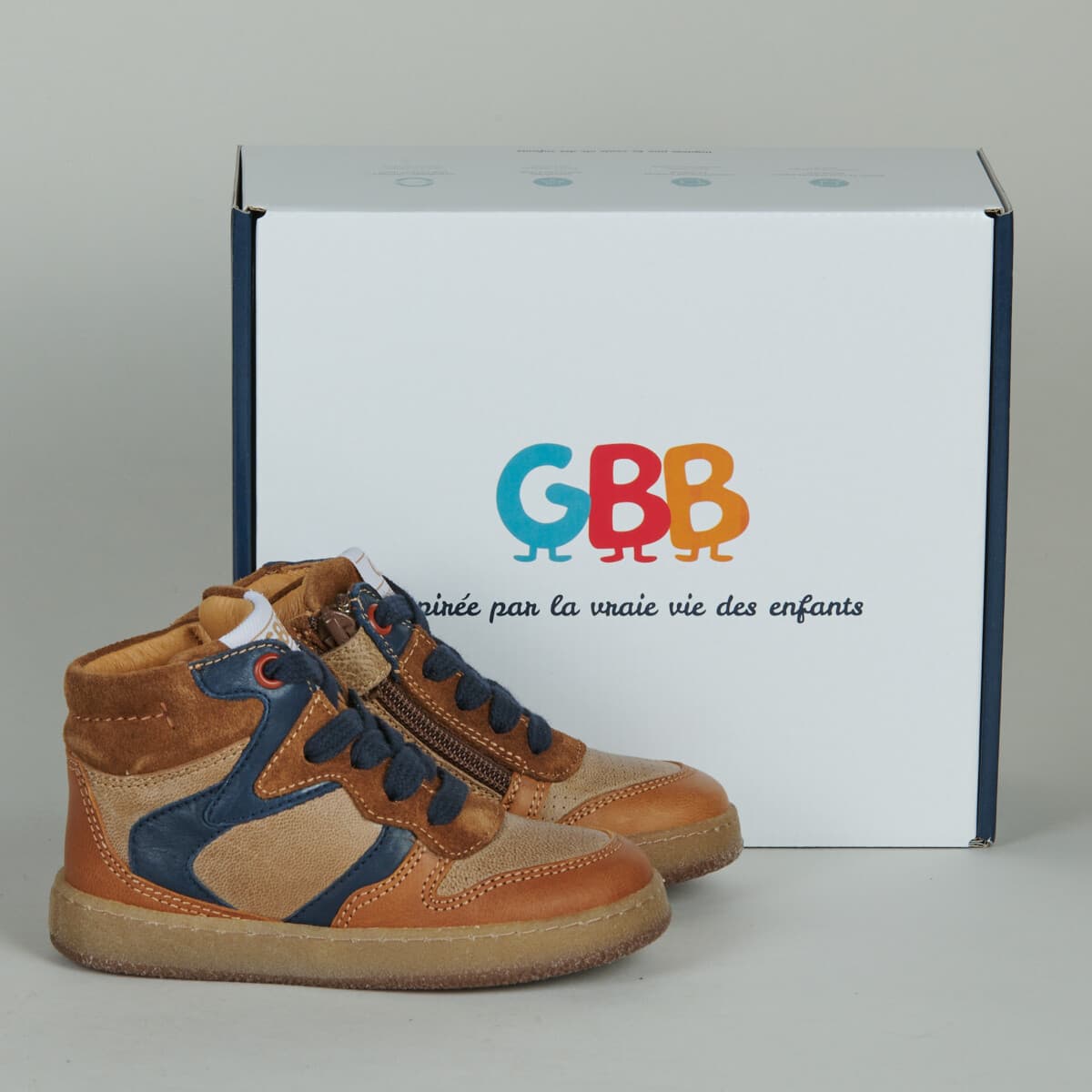 Boys' Sneakers GBB Brown