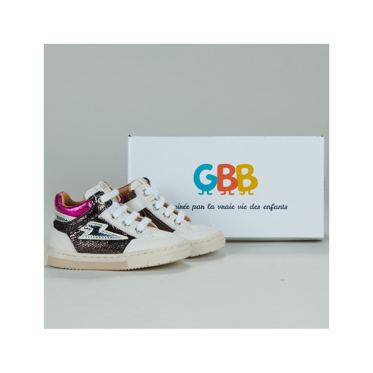 Girls' Sneakers GBB Brown