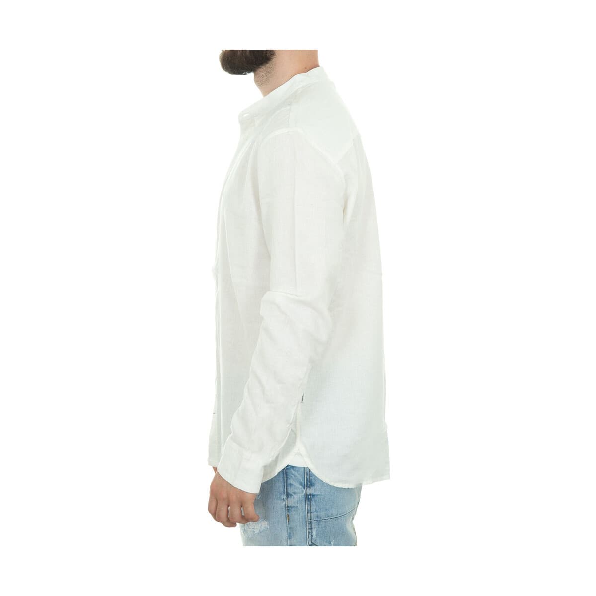 Πουκάμισο με μακριά μανίκια Gabba SVEN LINEN LONG SLEEVE REGULAR FIT SHIRT MEN