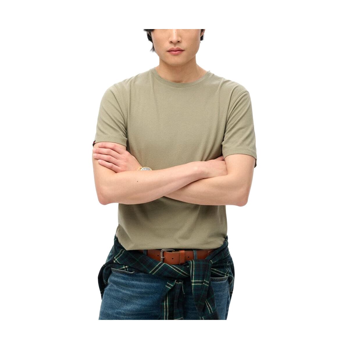 Men's T-Shirts Superdry Khaki