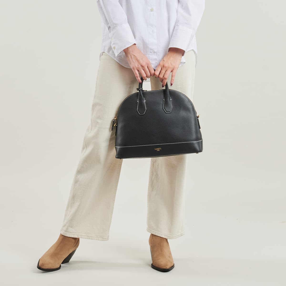 Women's Handbags Lancel Black