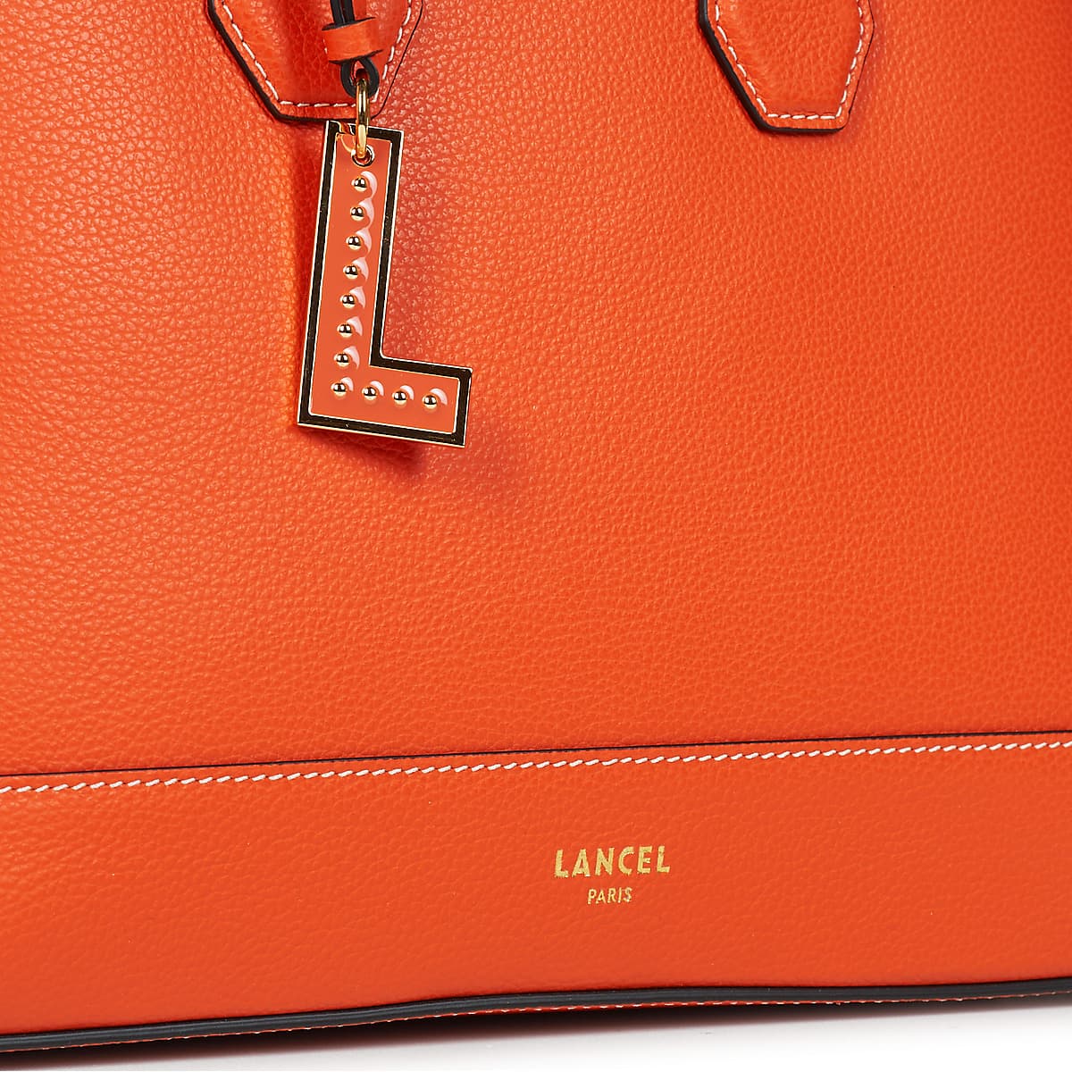 Women's Handbags Lancel Orange