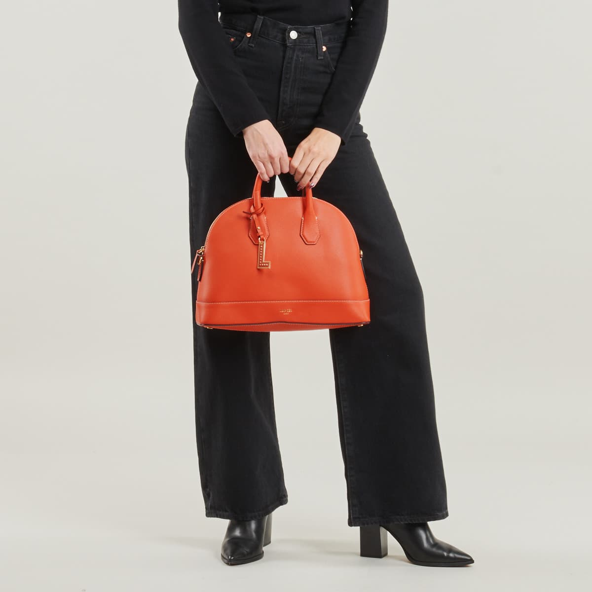 Women's Handbags Lancel Orange