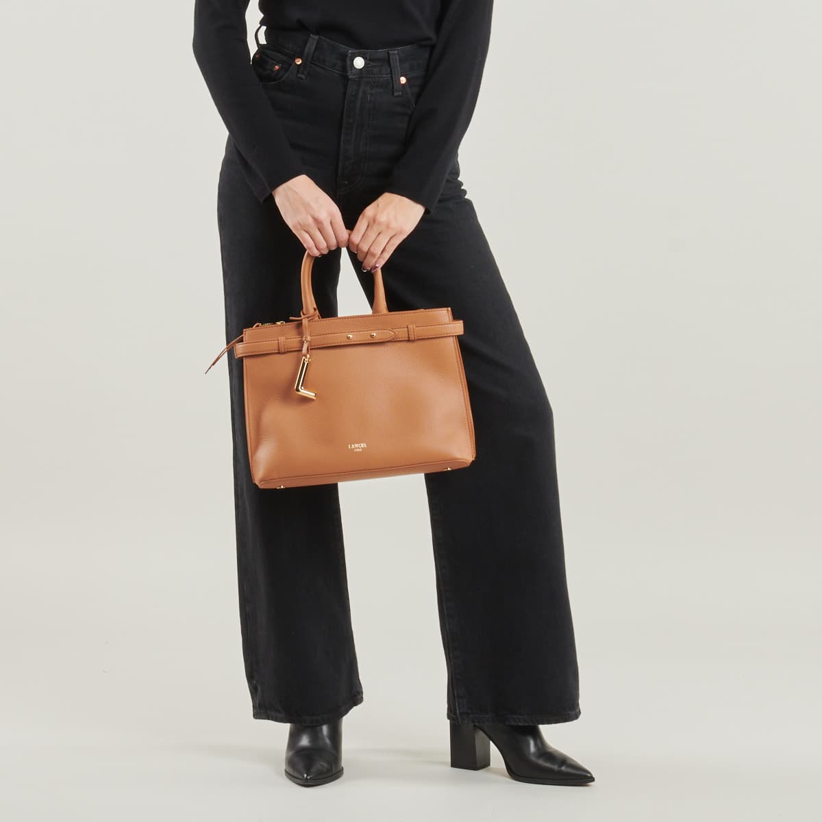 Women's Handbags Lancel Brown